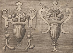 各种任性的发明的版画和其他装饰品 卡特罗什和其他装饰品，1773年。 作者 不明