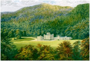 Taymouth城堡，苏格兰珀斯郡，巴法尔巴内伯爵的故居，c1880年 作者 不明
