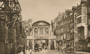 圣殿酒吧（Temple Bar）：1878年，大约1935年，位于子线的城市边界。 作者 不明