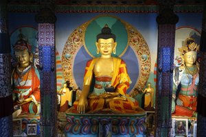 Temple of the Thousand Buddhas Dashang Kagyu Ling congregation Shakyamuni Buddha, La Boulaye, France 作者 不明