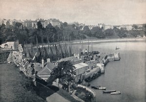 腾比（Tenby）-全视图，1895年 作者 不明