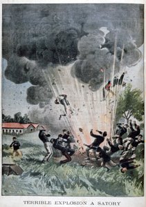1902年在法国Satory发生的可怕爆炸 作者 不明