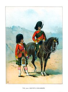 第72西福思高地人（c1890） 作者 不明