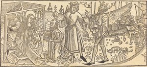 麦琪的崇拜》，可能是1486年的作品。 作者 不明