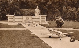 机场，模型村，西崖，拉姆斯盖特，肯特，大约1950年代 作者 不明