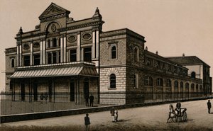 雅茅斯水族馆，建于1880年。 作者 不明