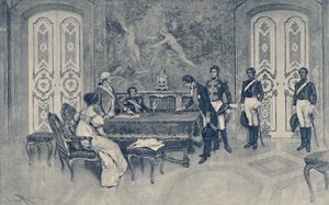 斐迪南被捕，1807年，1896年。 作者 不明