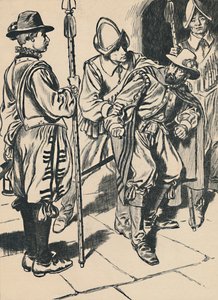 盖伊·福克斯被捕，约1907年。 作者 不明