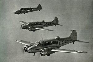 阿夫罗·安森（Avro Anson），1941年。 作者 不明