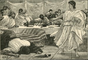 菲利普宴会，1890年。 作者 不明