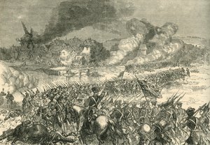 布伦海姆战役，1704年，1890年。 作者 不明