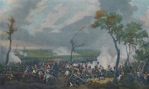 哈瑙战役，1813年10月30日，1896年。 作者 不明