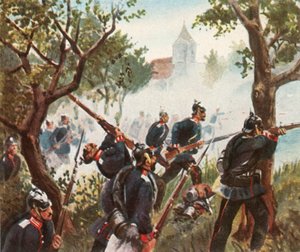 1866年7月3日，柯尼格格拉茨战役，1936年。 作者 不明