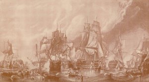 特拉法加战役，1805年，1896年。 作者 不明