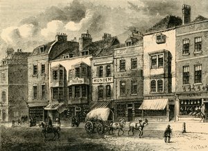 自治市镇，高街，1825年，建于1878年。 作者 不明