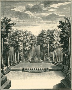 1903年，法国凡尔赛宫花园中的Bosquet duThéâtredEau。 作者 不明