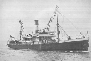 巴西劳埃德ss英亩，1914年 作者 不明
