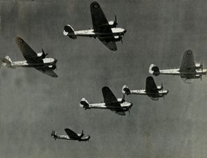 布里斯托·布伦海姆（Bristol Blenheim），1941年。 作者 不明