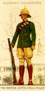1936年，英属南非警察。 作者 不明