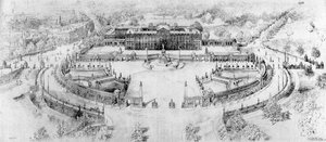 白金汉宫即将建于1910年 作者 不明