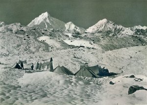 Jongsong La下面的营地，c1903 作者 不明