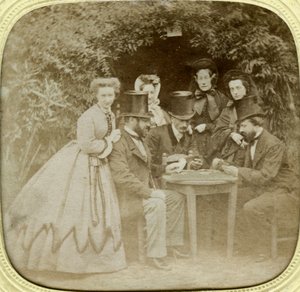 纸牌游戏，c1850 作者 不明