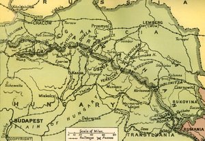 喀尔巴阡山口，1919年。 作者 不明