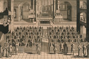 1769年在宗教裁判所庆祝“自动大佛”或信仰行为 作者 不明