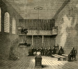 纽盖特教堂，约建于1872年。 作者 不明