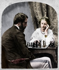 棋手 作者 不明