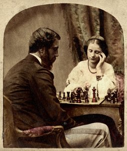 棋手 作者 不明