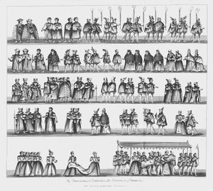 1486年9月24日，亚瑟王子的洗礼仪式，1782年 作者 不明