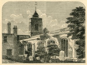 Allhallows教堂，吠叫，1750年，建于1872年。 作者 不明
