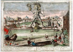 罗德巨像，1760年 作者 不明
