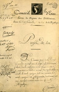 《协和与有机物品》，1802年4月5日，1921年。 作者 不明