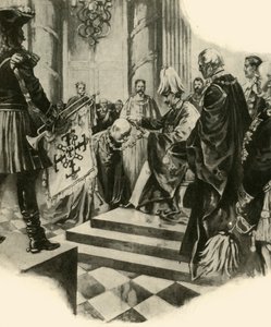Kaiser法院，1910年。 作者 不明