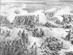 1854-56年的克里米亚战争：英克曼战役... 1854年，1901年。 作者 不明