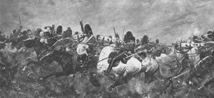 克里米亚战争（1854-56）：苏格兰格雷斯集会... 1901年，巴拉克拉瓦（Balaclava）。 作者 不明