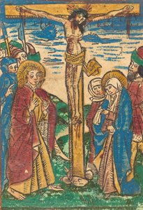 耶稣受难图》，约1490年。 作者 不明