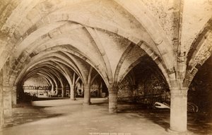 地穴，达勒姆大教堂，1893年。 作者 不明