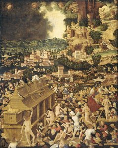洪水（1450-1499） 作者 不明