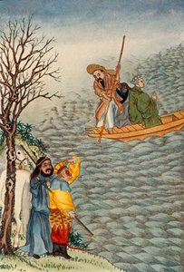 黑水河的恶魔们带走了主人》，1922年。 作者 不明