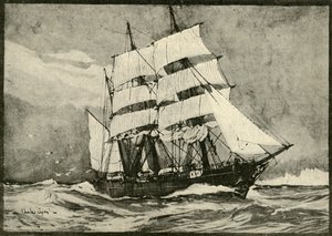 1901年，《全速航行下的发现》。 作者 不明