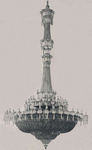 圆顶枝形吊灯，1939年 作者 不明
