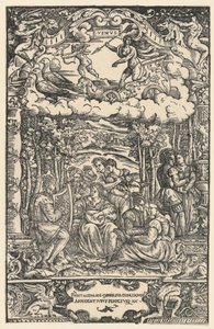 金星的统治，来自《七大行星》，1533年。 作者 不明
