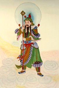 门神--民间》，1922年。 作者 不明