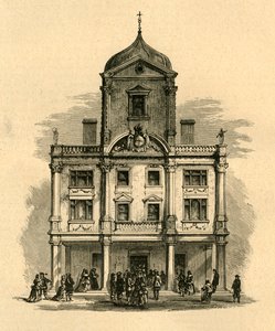 1897年，怀特弗里亚尔郡多塞特花园剧院。 作者 不明