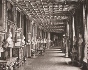 东部走廊，伯克郡温莎城堡，1894年。 作者 不明