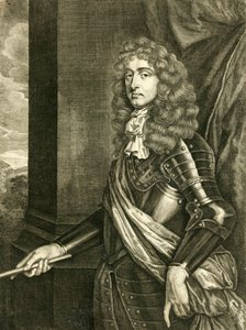 右卡莱尔阁下的肖像，c1679年。 作者 不明