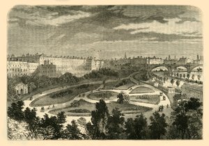 路堤，来自查令十字桥，1881年。 作者 不明